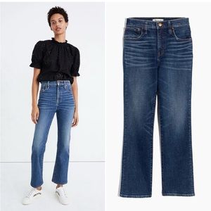 Madewell Slim Demi Boot Jeans Sundale Wash Size 26